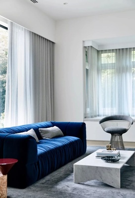 深色系家装风潮 济南世纪宏达健康环保家装的不凡魅力